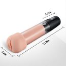 Acmejoy 2 in 1 LCD Masturbator Penis Pump