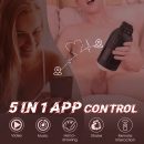 UAE - Vibrating APP Control Masturbation Cup