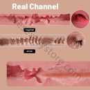 16LB Dual Channels Sucking & Vibrating Real Sex Doll
