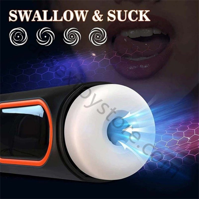 UAE-Automatic 3 in1 Masturbator Blowjob Sucking Masturbation Cup - Image 3