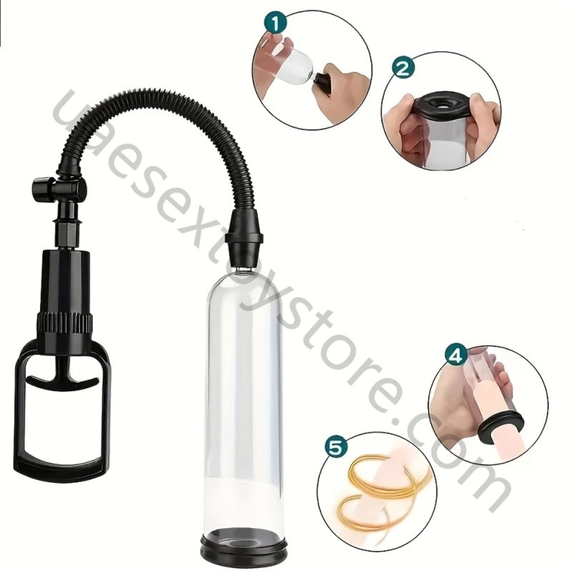 Penis Pump Manual Penis Enlarger Sex Toys Vacuum Pump Sex Toy Masturbation - Image 3