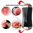 UAE-Voice Interaction Double Head Vibrator Masturbation Cup Male Men
