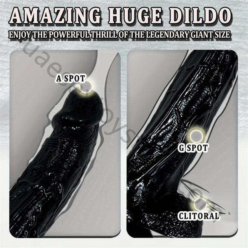 Realistic 13 Inch Huge Big Dildo Suction Cup Penis G-spot Sex Toy women Men - Image 4