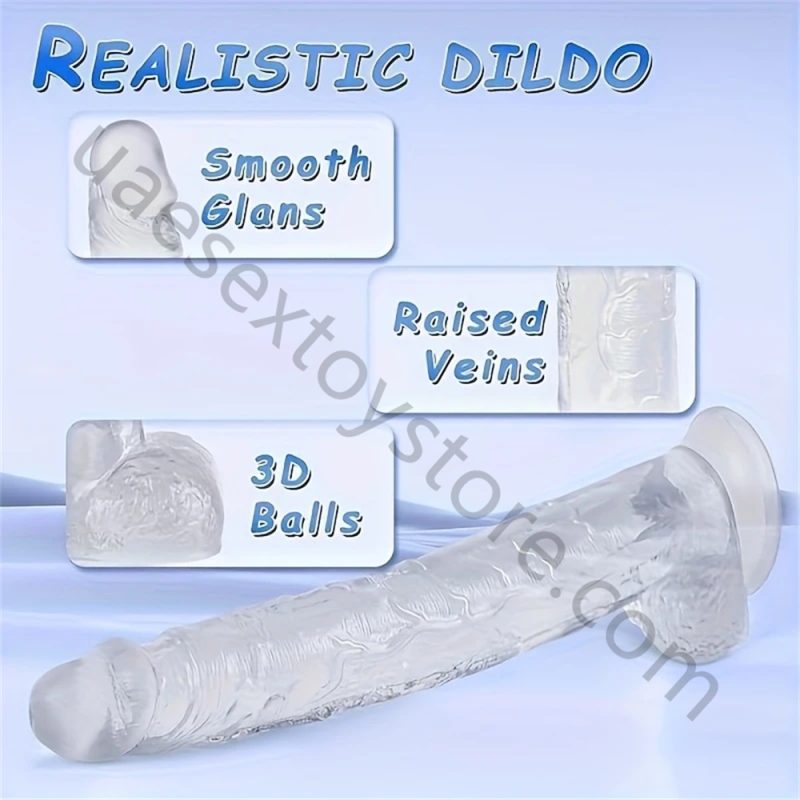 Realistic 13 Inch Huge Big Dildo Suction Cup Penis G-spot Sex Toy women Men - Image 2