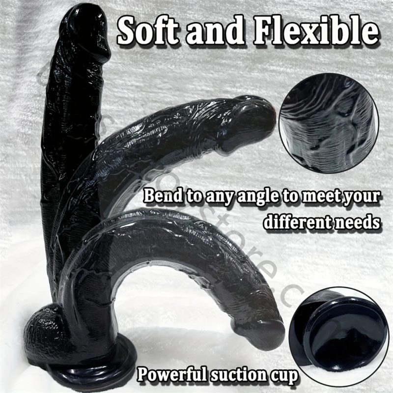 Realistic 13 Inch Huge Big Dildo Suction Cup Penis G-spot Sex Toy women Men - Image 2