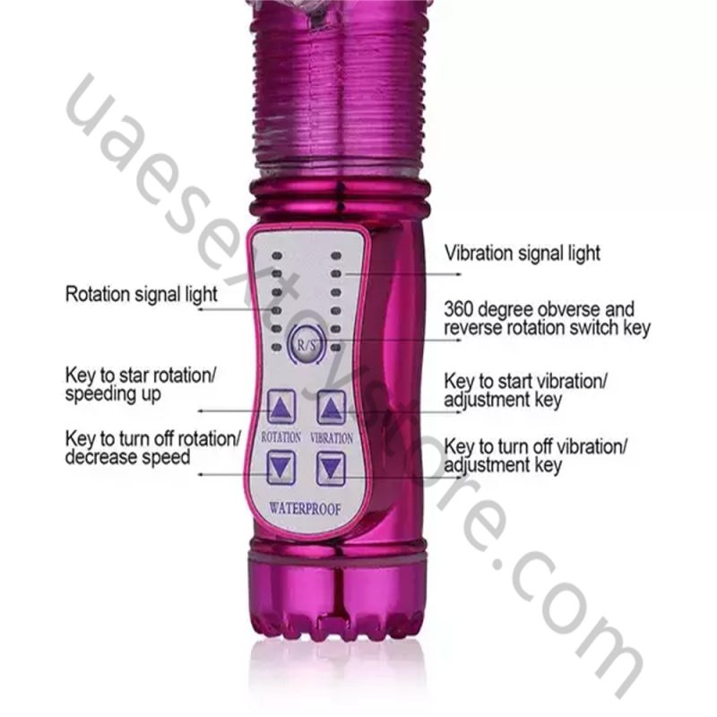 UAE-Rabbit Vibrator G-Spot Dildo Vibe Waterproof Massager Sex Toys For Women Female - Image 3
