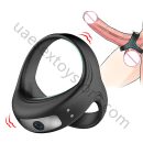 Rechargeable Stretchy Vibrating Cock-Dick-Ring-Penis Enhancer Toy For Men Couple