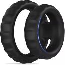 Penis Cock Ring Clit G-spot Stimulator Couple Silicone Dildo Sex Toys For Men US
